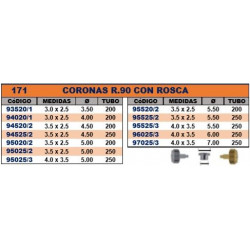 copy of CORONA ROSCADA R.90...